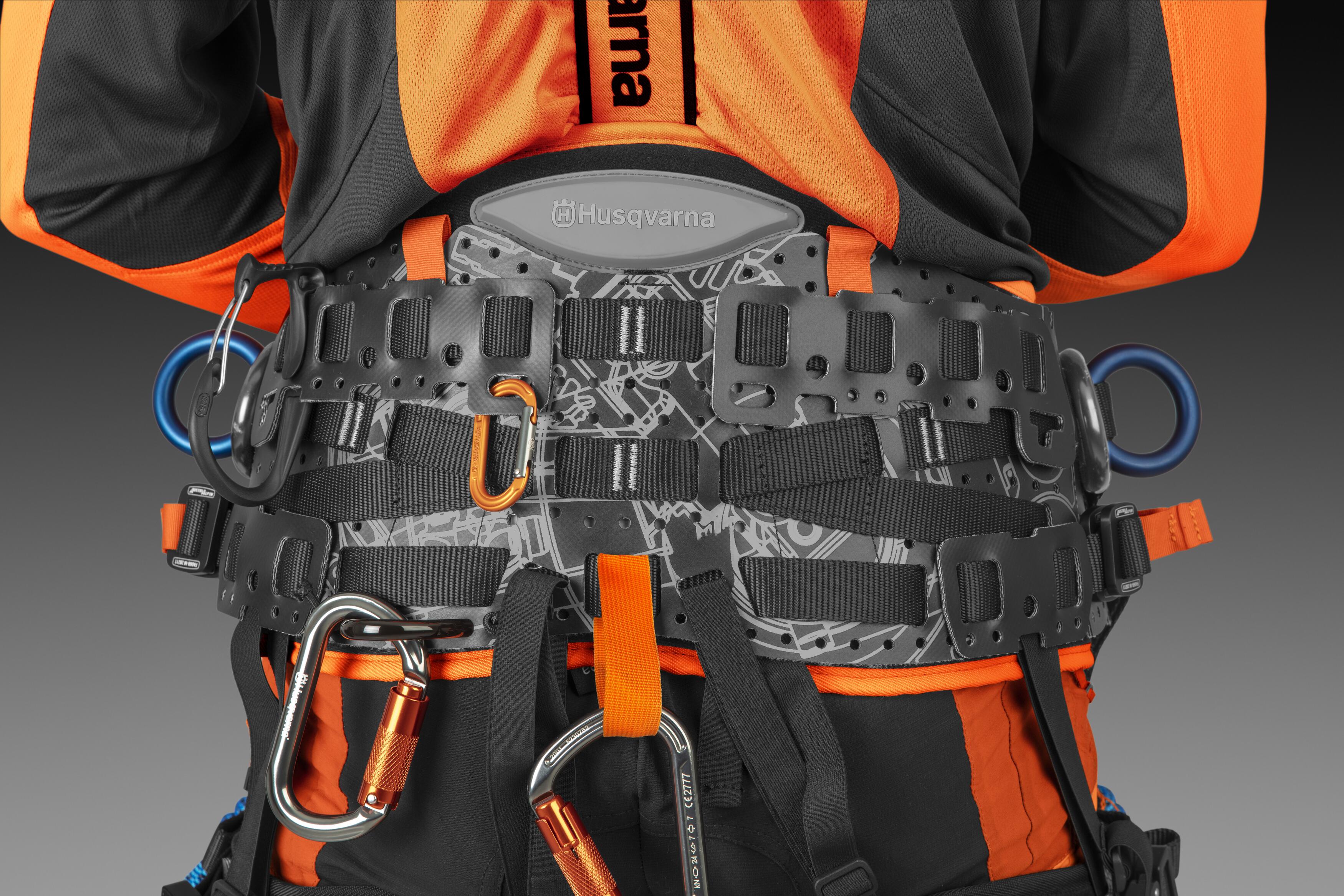 Climbing harness, Gear attachment points