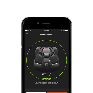 Automower Connect Mowing Pause