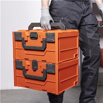 Battery box, Praticle lid handle