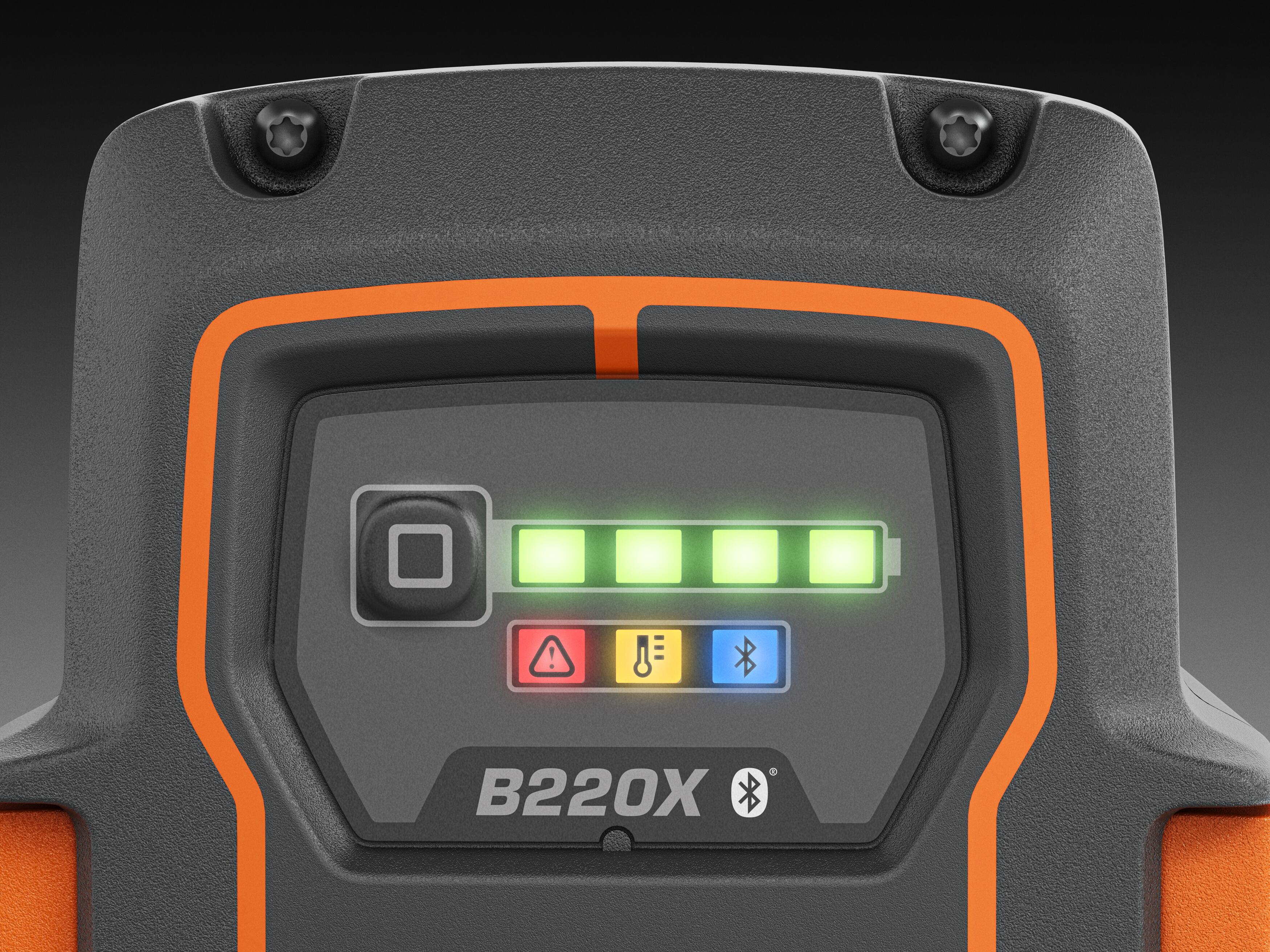 PRO batteries, Intuitive user interface