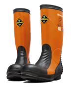 Protective boots for power cutting