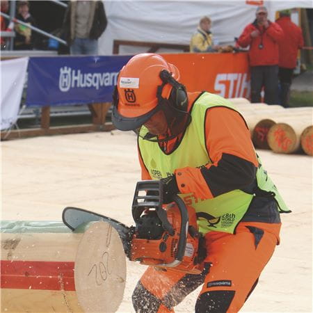 Chainsaw contestant in WLC 2008