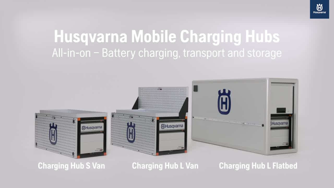 Husqvarna Charging Hubs, Feature and Benefit, ENG Master, 16:9