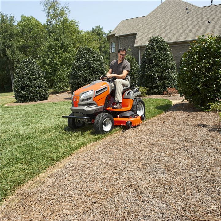 A Husqvarna Garden Tractor lets you multitask with control