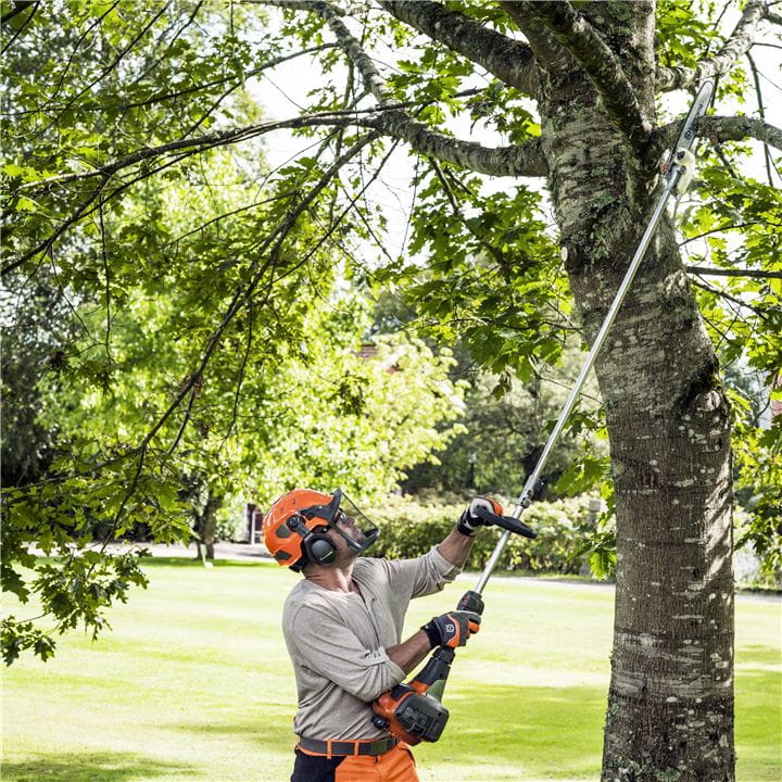 A Husqvarna Pole Saw is easy to start