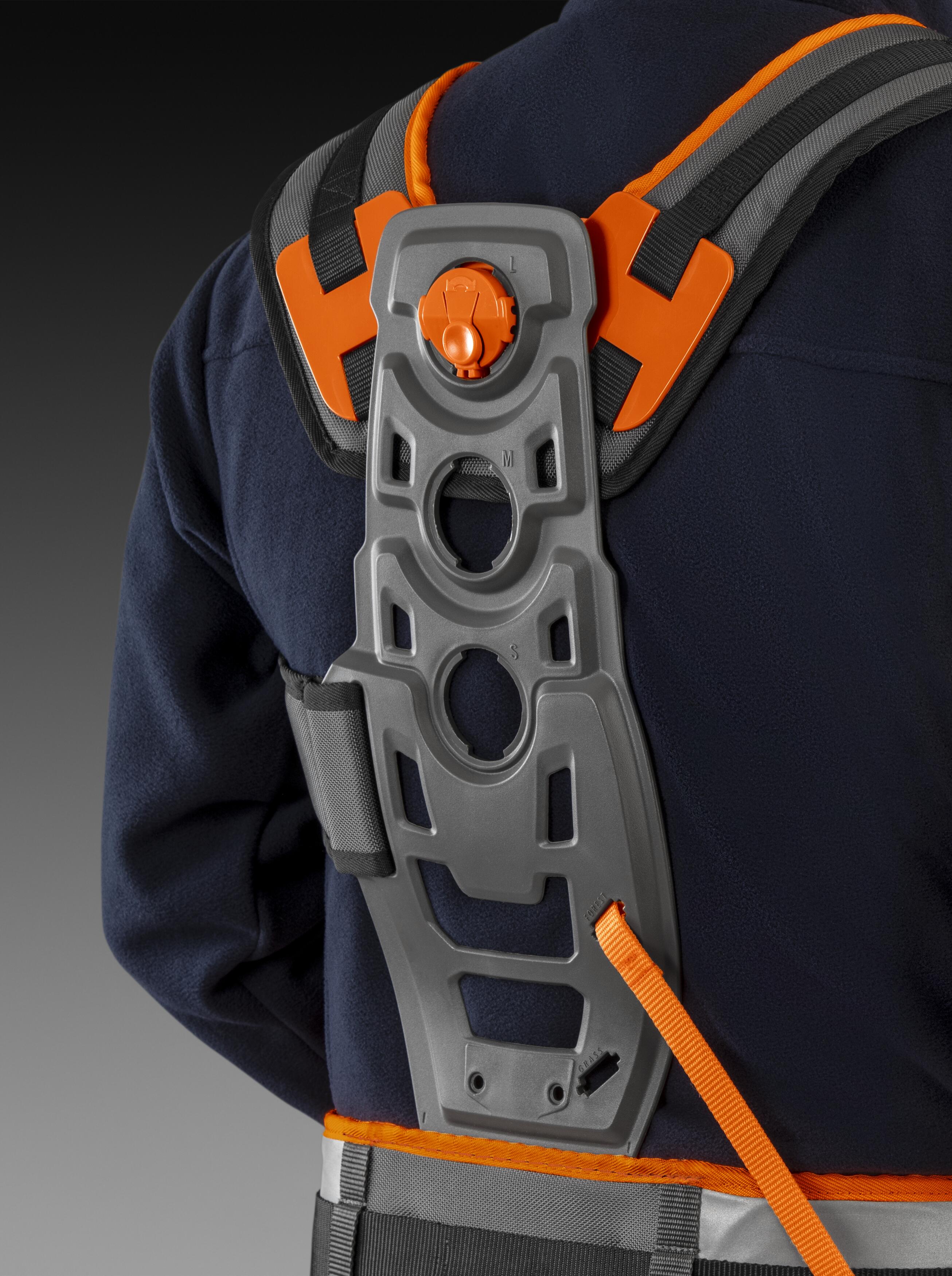 Harness Balance XT2, Wide and ventilated backplate