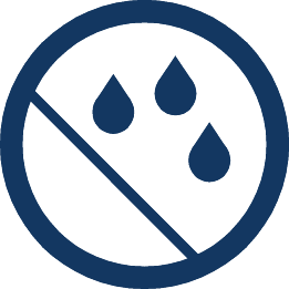Symbol Benefit Waterproof blue