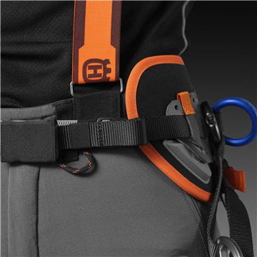 Hook and loop for attaching braces, Technical Extreme Arborist trousers