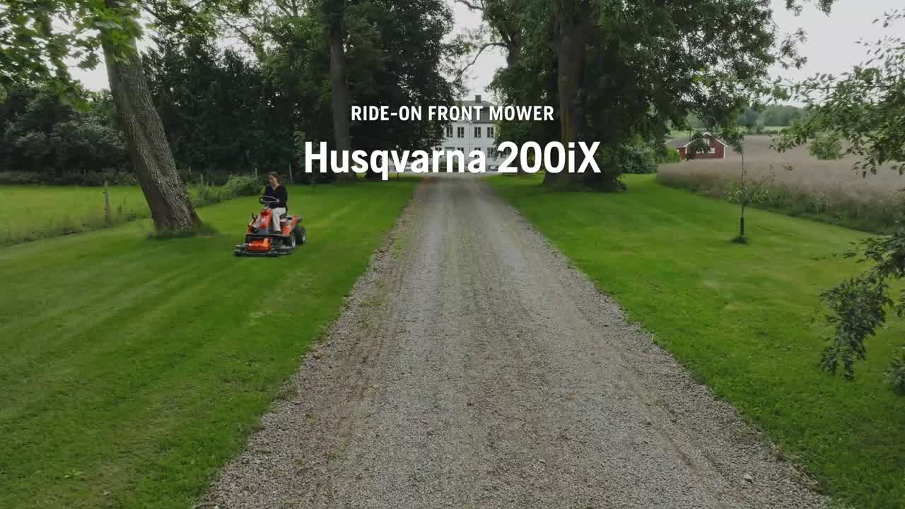 Feature benefit Husqvarna Rider 200iX 24s 16x9 MASTER
