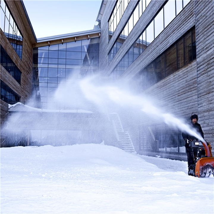 Husqvarna Snow Throwers are easy to start in any weather