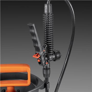 Manual Sprayer 308SM 8L pump handle, pressure valve, shut off valve
