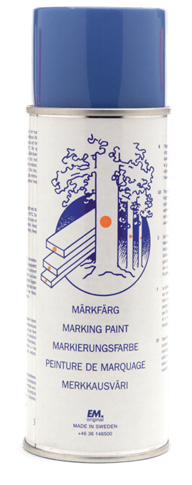 Marking paint blue