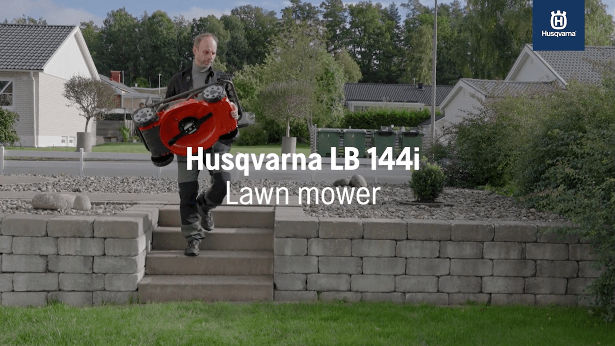 Lawn mower LB 144i Feature Benefit