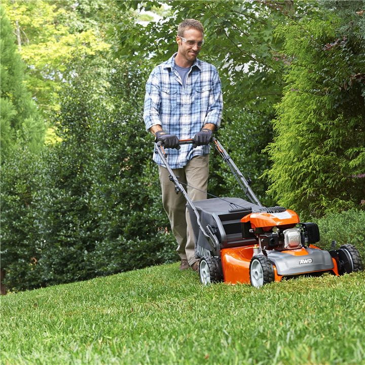 Save time and effort with the efficiency and ergonomics of a Husqvarna Lawn Mower 