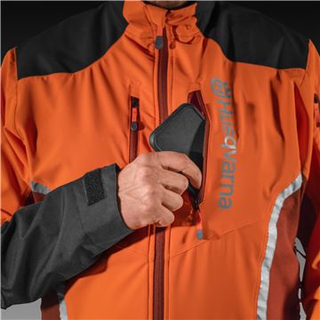Padded mobile pocket, Technical Extreme jacket