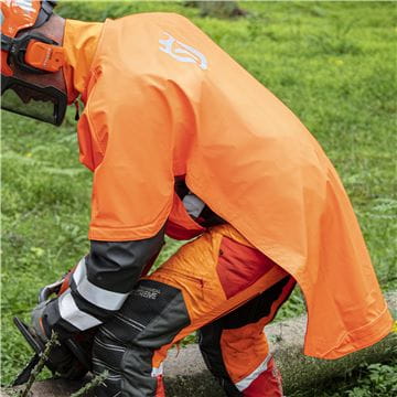 Rain Back Protector Protect, Functional, Adapted for Logging