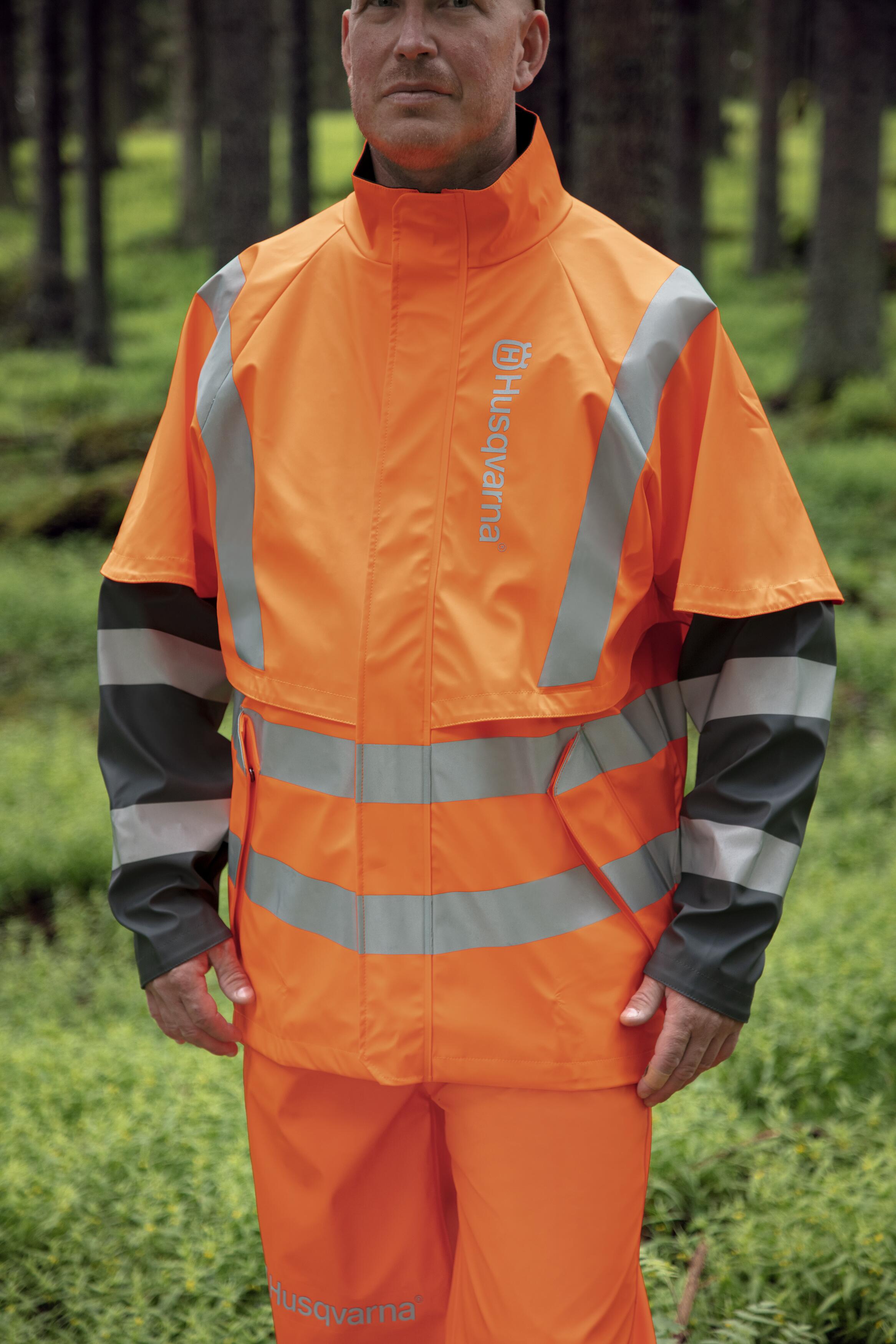 Rain Jacket Protect High-Viz, Functional, High Visibility