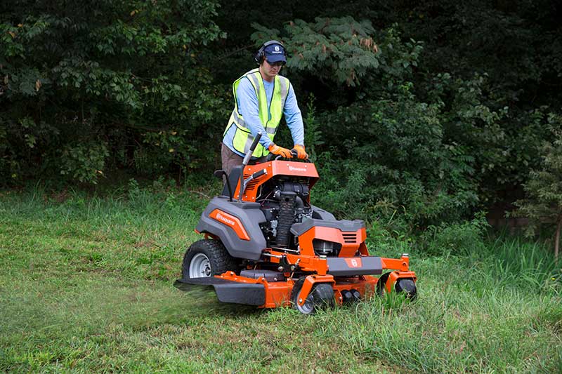 Husqvarna V554 stand on mower